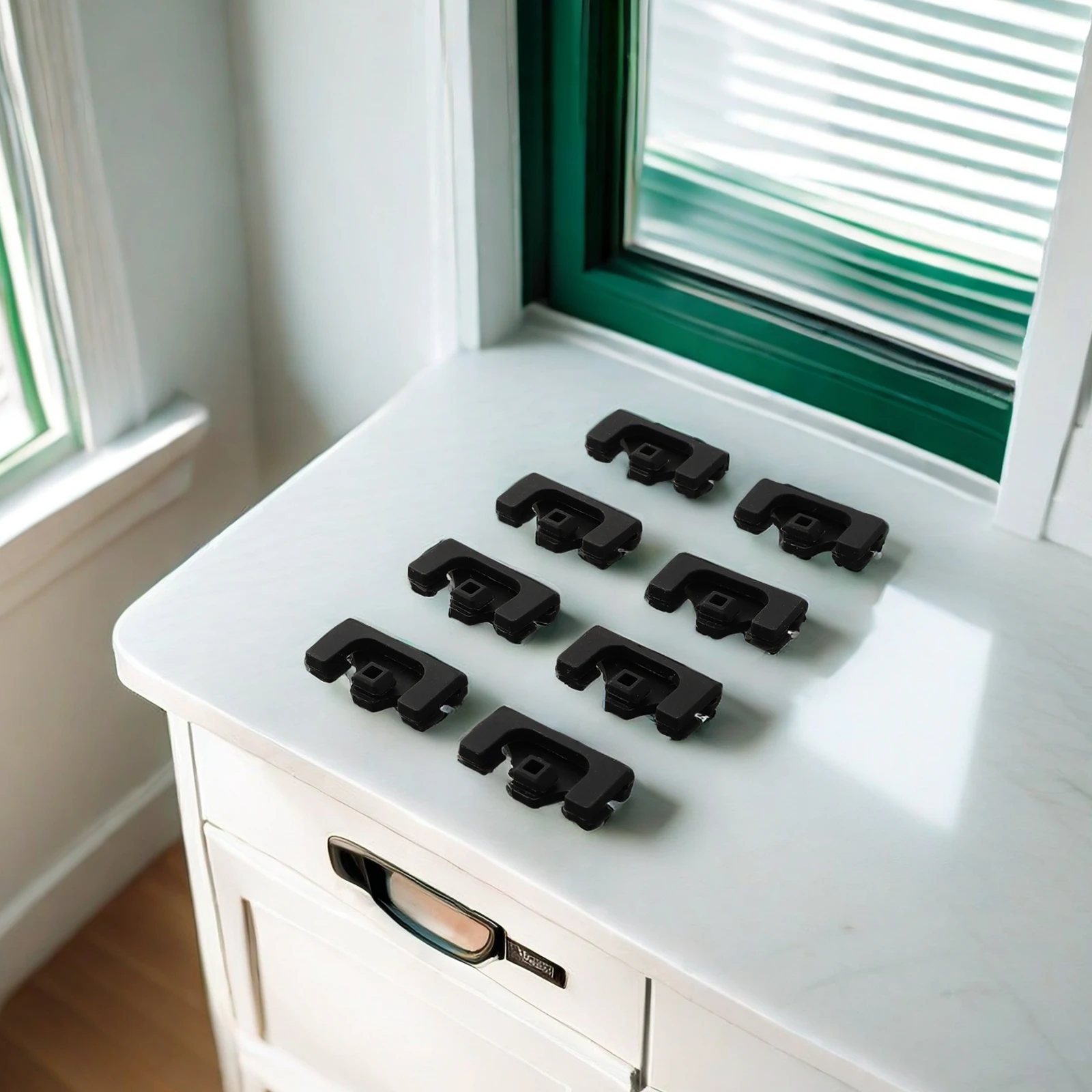 Pies de silicona para freír para comedor y Bar, pequeños electrodomésticos, accesorio de hoja de vapor, freidora de aire