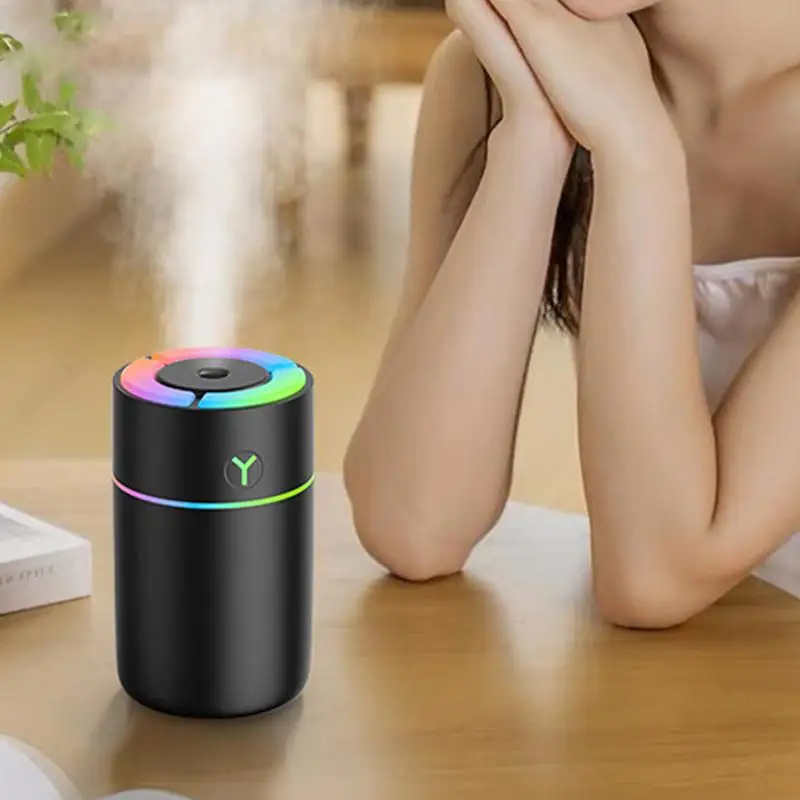 Car Humidifier Diffuser Portable Colorful Air Humidifier Car Air Diffuser Water Cup Shape Design Stylish Freshener