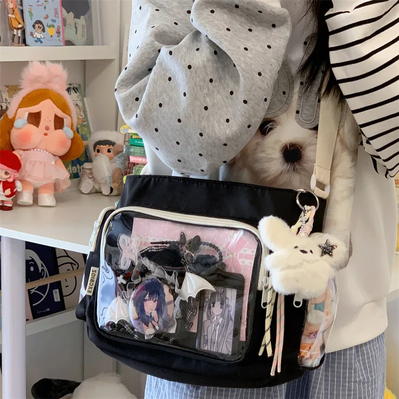 Kawaii Preppy Style Crossbody Ita Bag - Limited Edition