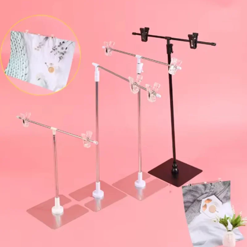 Photography Accessories T-Shape Backdrop Stand Photo Background Props Poster Stand For Camera Photographic Photo Studio