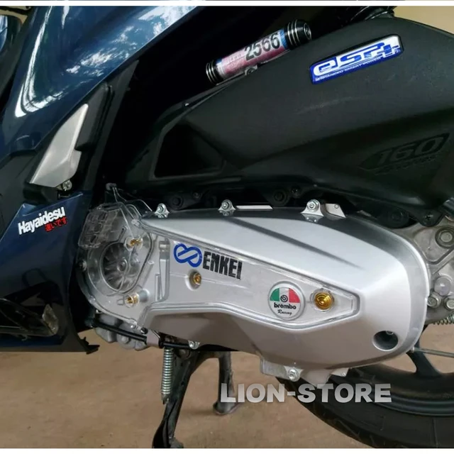 Alerón de Moto Cubierta Protectora para Tubo de Escape de Motocicleta