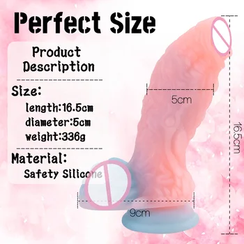 Huge Dragon Monster Dildos Lesbian Anal Toys Dragon Sucker Butt Plug Artificial Penis Animal Dildo Sex Toys for Women Adult Dick 6