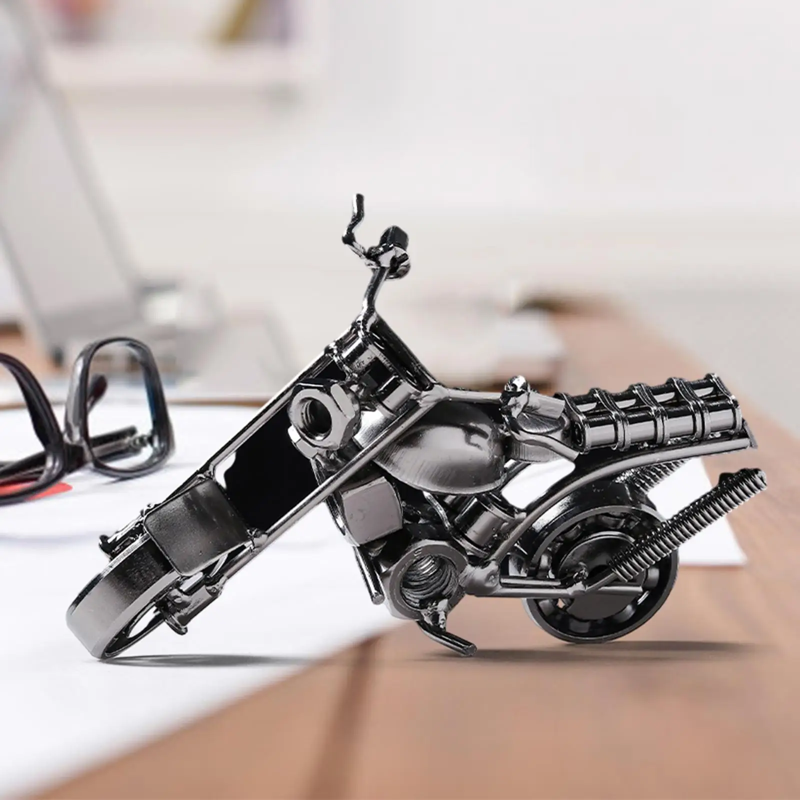 バイク乗り　置物　figure ヴィンテージ カスタムして作る! ヴィンテージバイクキット Vol.8 改造