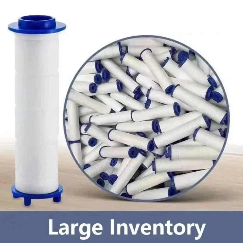 5pcs Universal Shower Head Filter Set - PP Cotton Water Purification Cartridge for Chlorine Removal&Skin Protection,Easy-Install