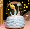 Crystal Ball Music Box Mermaid Girls Birthady Gifts Glowing Snowflakes Music Box Home Decoration Desktop Ornament 4