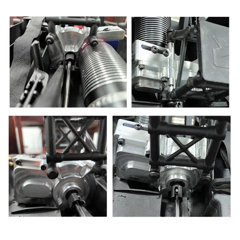 ZIZI RC 자동차 업그레이드 ARRMA6S Kraton Outcast Bigrock Mojave Fireteam RC 자동차 액세서리 용 중파 챔버 블랙