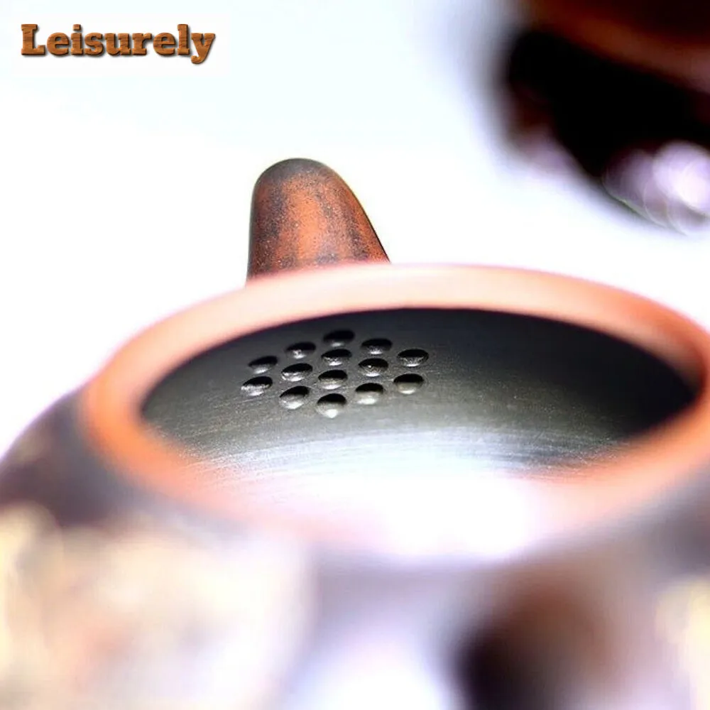 240ml Chinese  Qinzhou Nixing Pottery Teapot Famous Handmade Purple Clay Tea Pot Beauty Tea Infuser Kettle Tea Set Customized