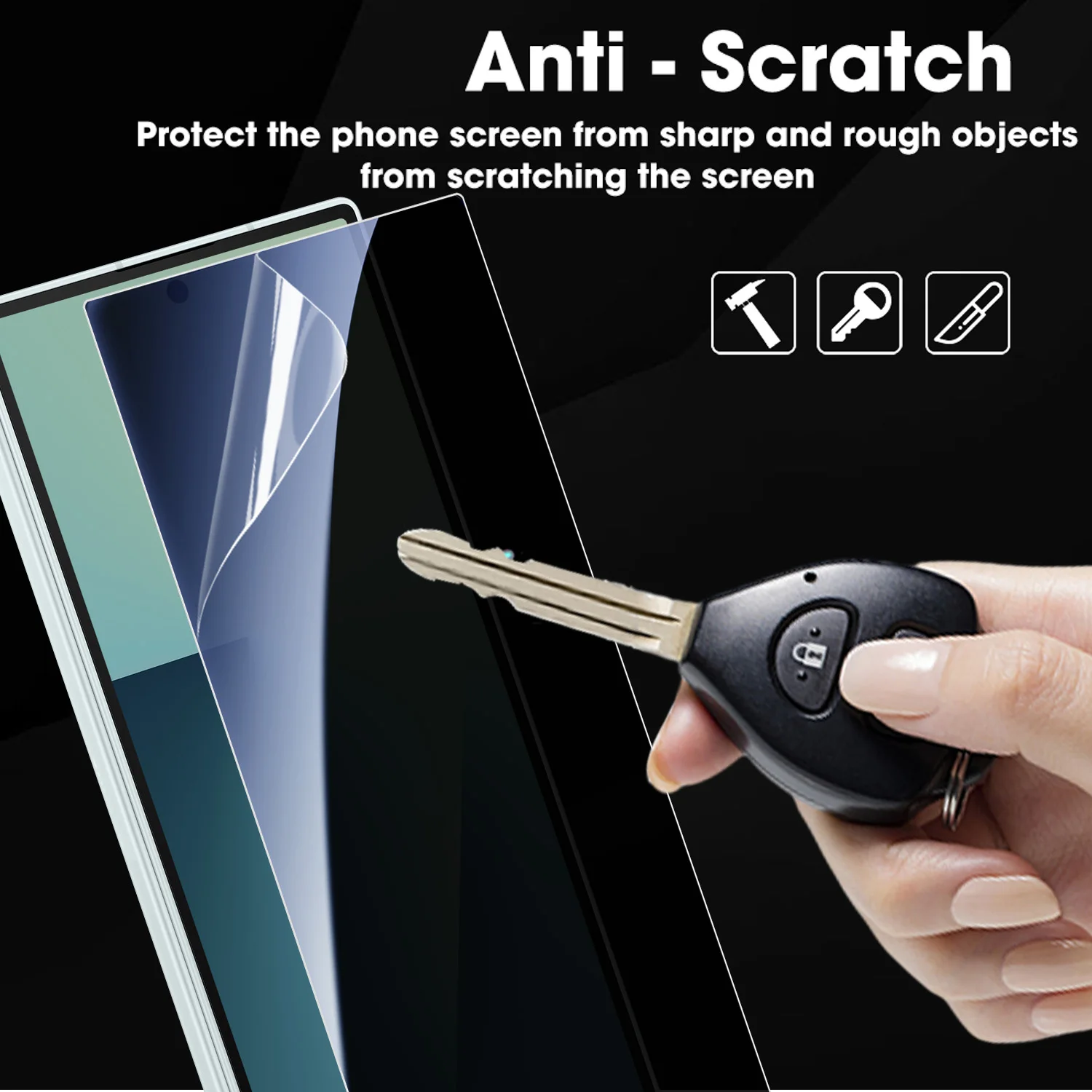 Premium Privacy Hydrogel Screen Protector Film – Anti-Peeping Cover