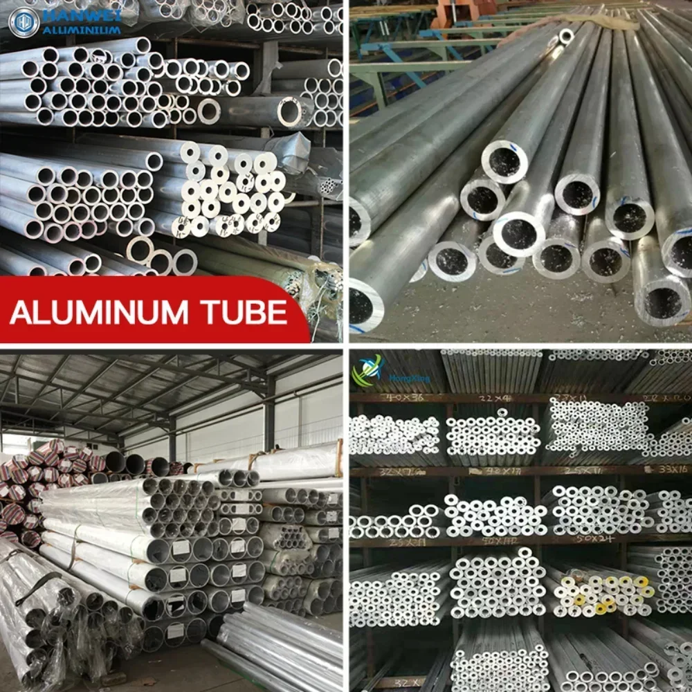 50pcs Aluminum tube OD 8mm alloy tube 8mm outer diameter pipe size 8*6 Aluminium hollow tubing length 6 8 10 12 15 18 20mm