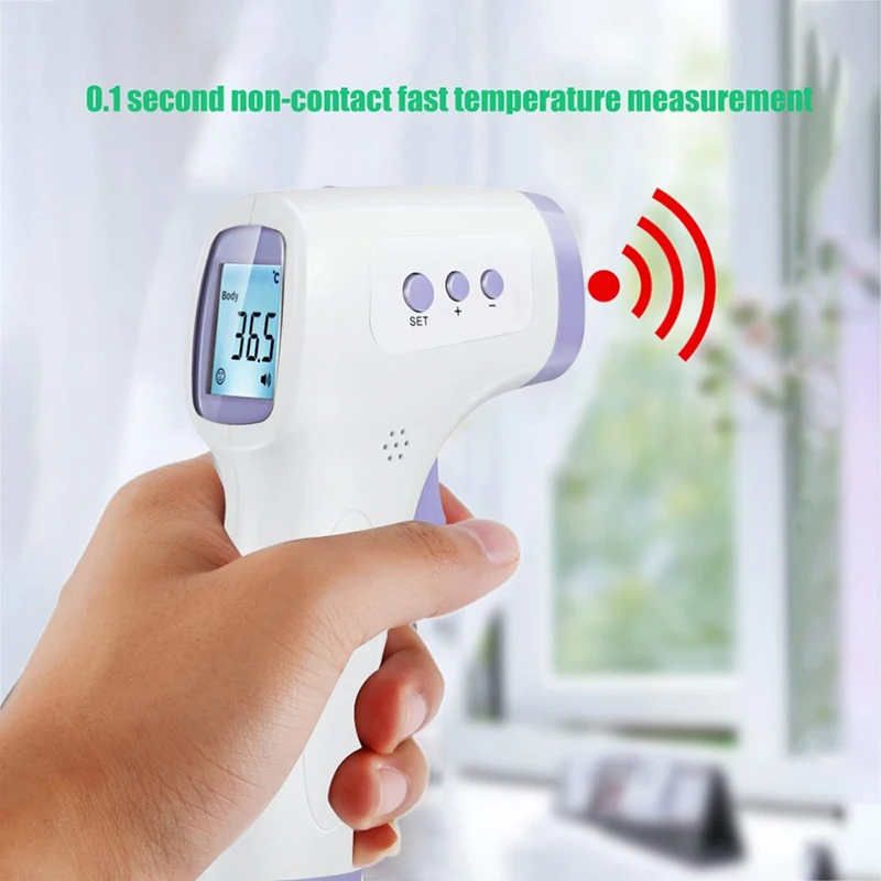 Frontal Temperature Gun Non-Contact Medical Infrared Forehead Temperature Gun Accurate Measurement Handheld Infrared Thermometer