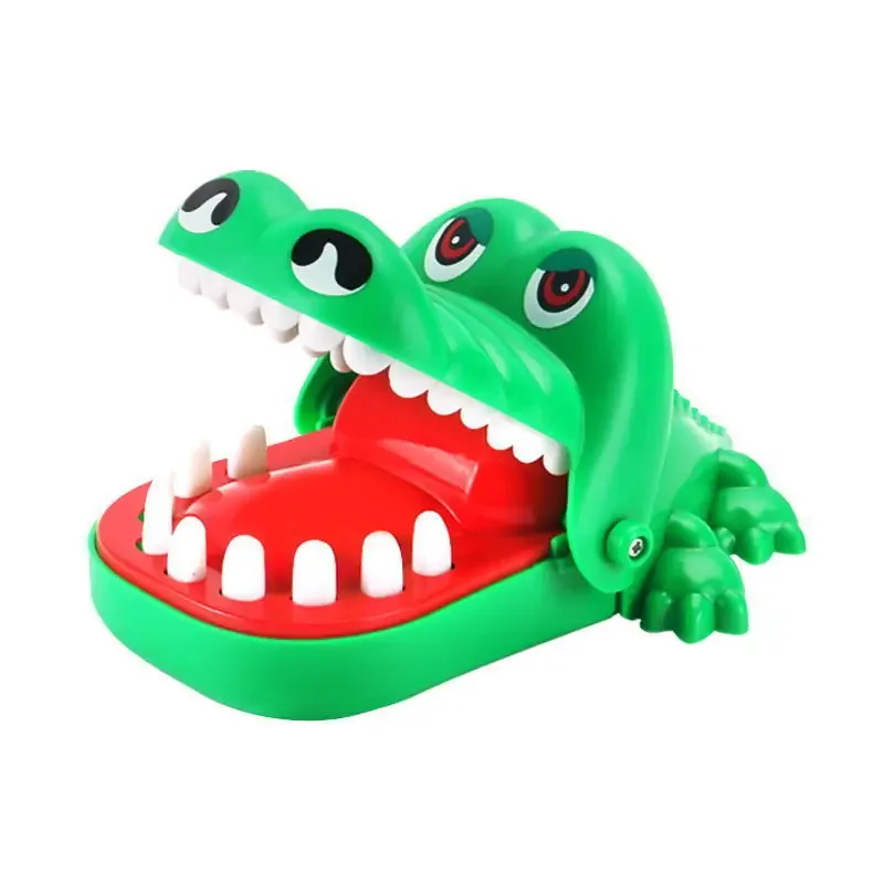Large Size Sound And Light Biting Hand Shark Crocodile Mouse Dinosaur Children Tooth Bite Soft Toy Prank Relief Toy