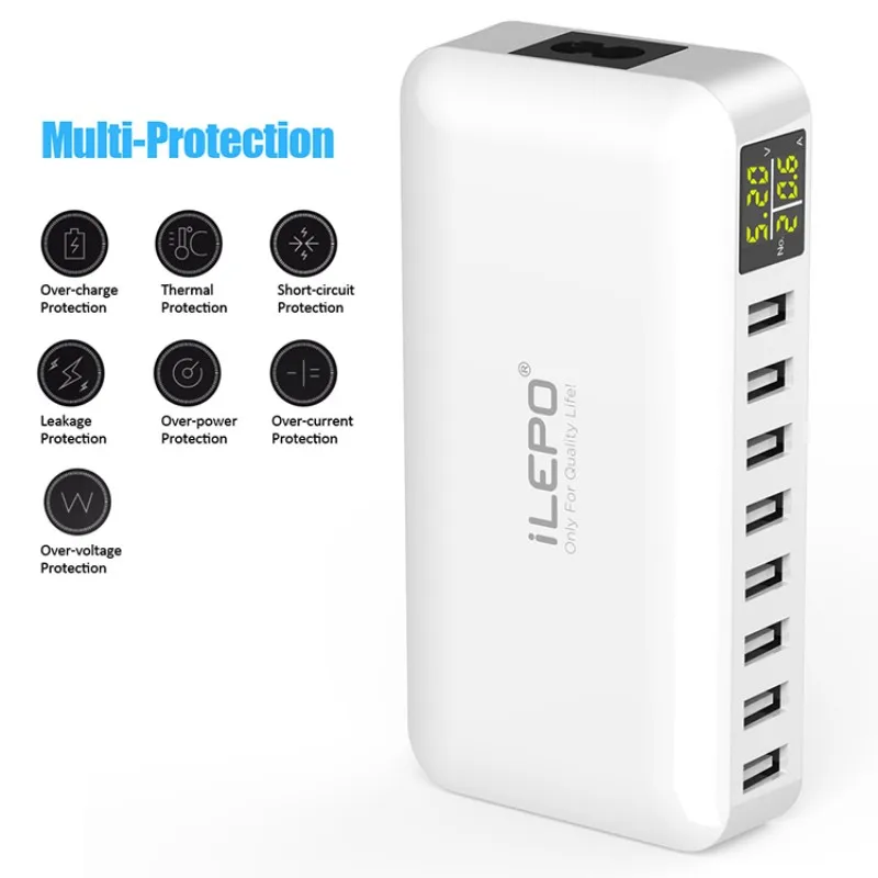 USB hub 8ポート充電器 USB hub 8ポート充電器