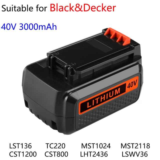 How to Replace the Battery on a Black and Decker CST1200 String