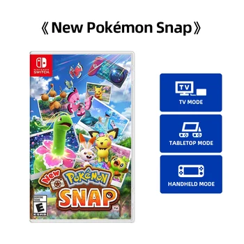 Nuovo originale Pokemon Snap Offerte di giochi per Nintendo Switch Simulatore di schede di gioco fisico originale Genere di gioco per Switch OLED Lite 1