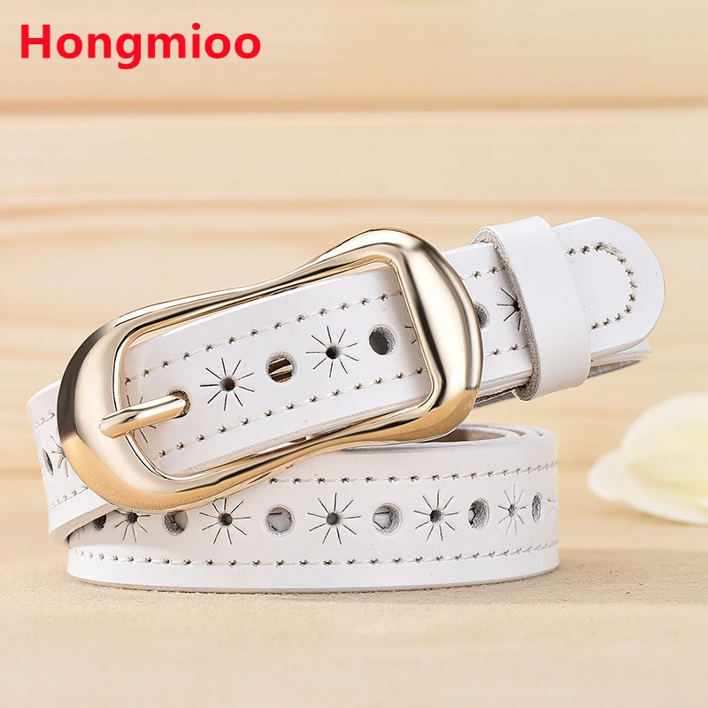 New Luxury Genuine Leather Belt For Women Jean Strap Casual All Match Ladies Belt Designer High Quality waist belt for women