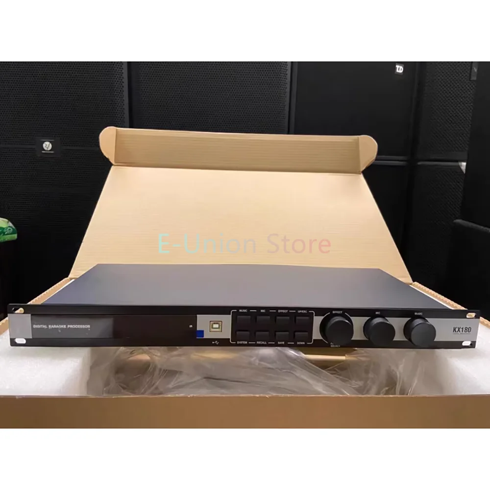 1Pcs KX180A 디지털 프리앰프 효과 프로세서
