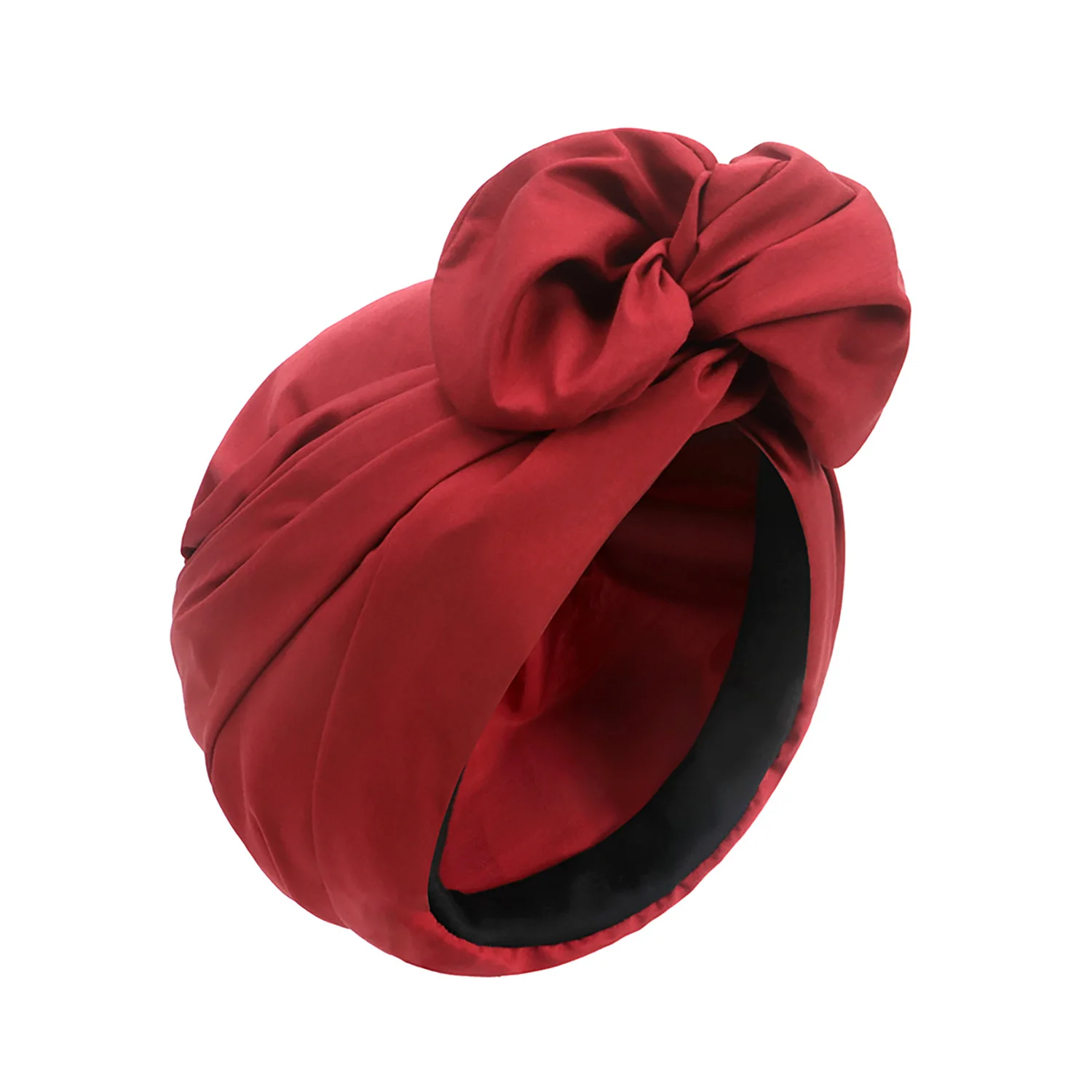 Woman Muslim Headscarf Cap Cotton Headband African Head Wraps Elegant Retro Turban for Ladies Beanies Caps Muslim Headpiece muslim headwear,head scarf,hijab hats,hijab headscarf