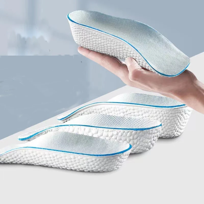 Höhenverstellbare Einlegesohlen für Herren und Damen Schuhe Plattfüße Gewölbestütze Orthopädische Einlagen Sneaker Fersenheber Memory-Schaum Schuheinlagen – Detail 3