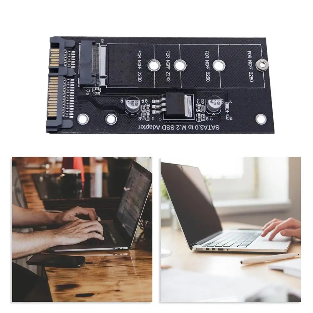 

M2 To SATA3 Adapter Card GFF Solid-state SSD To SATA Hard Adapter Expansion Key Sata3.0 Protocol Sata Disk Card B Card M.2 F2I6