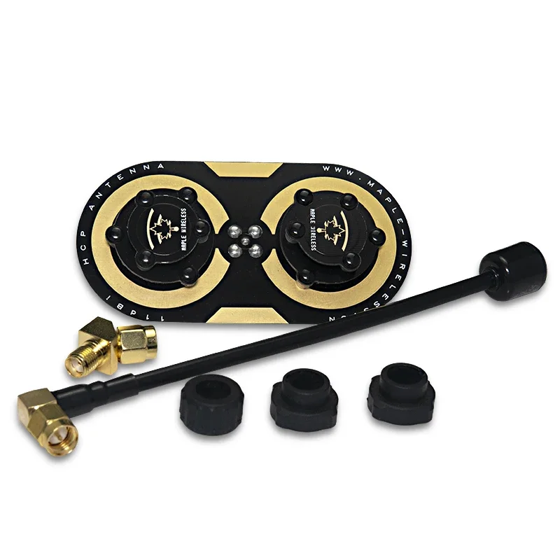 11dBi Maple 5.8GHz FPV circular polarized antenna SMA for Little Pilot/FAT SHARK/SKYZONE/EV200D graphic display device