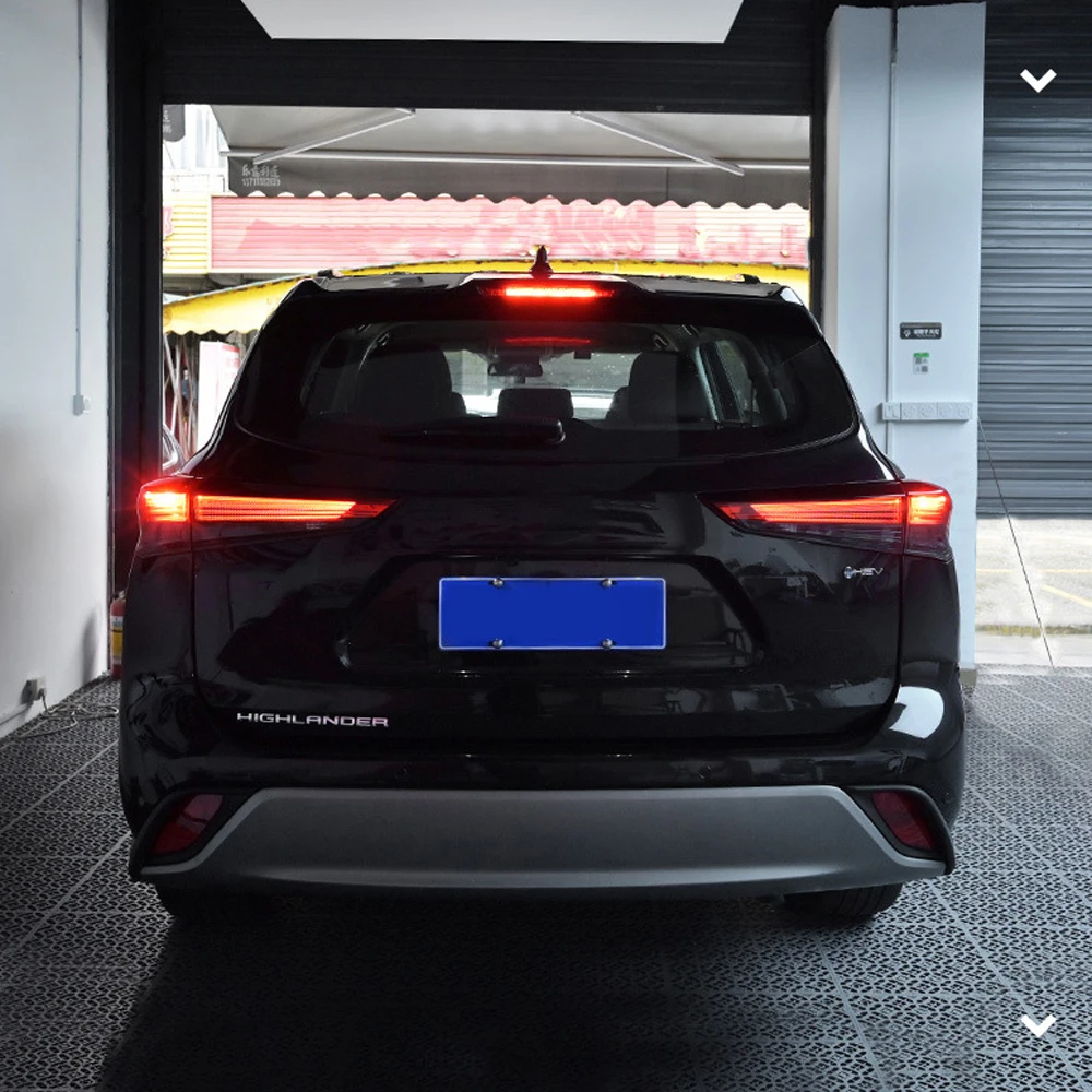 개조된 테일라이트 브레이크 충돌 방지 하이라이트 라이트 풀 브라이트 배선 하네스 토요타 22-25 하이랜더/크라운 클루거 차량용