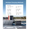 Portable Power Station with 400W Solar Panel,HELIOS 3600W Electric Solar Generator,3686Wh LiFePO4 Battery 5