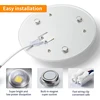 36W 24W 18W 12W LED Ring PANEL Circle Light AC220V LED Ceiling board the circular lamp board LED ceiling lamp replacement chip 5
