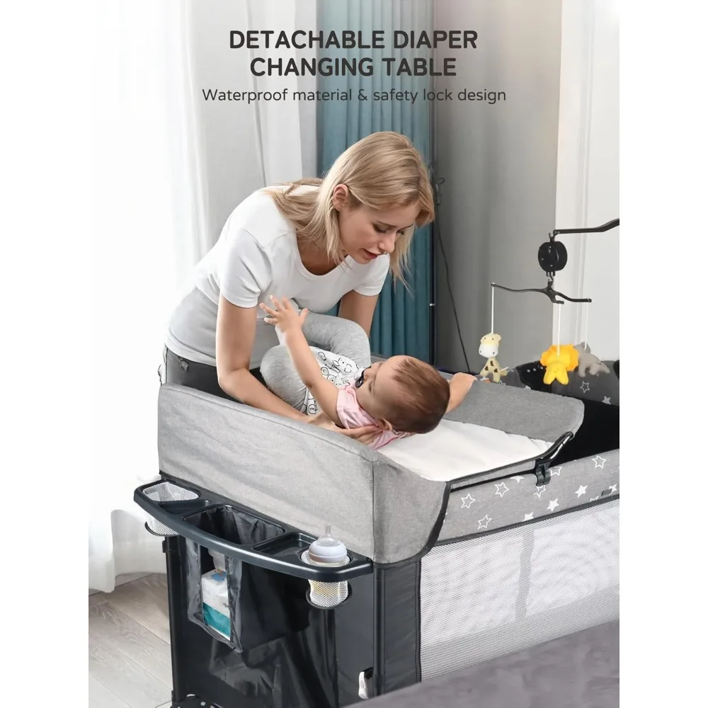 Portable Bedside Baby Bassinet 3