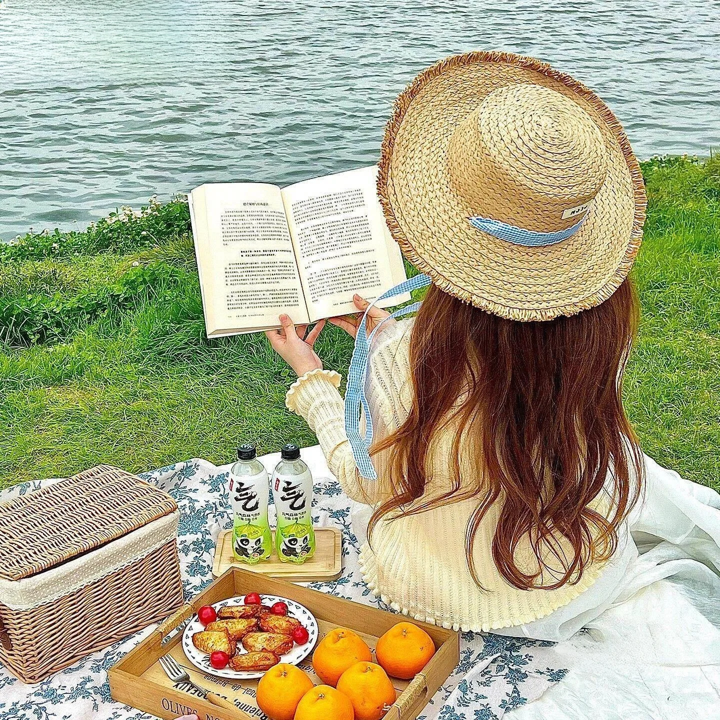 해변 밀짚모자 속이 비치는 넓은 챙 여성용 스타일 봄 여름 외출 자외선 차단 봄 여행 해변 차양 모자 어린이 및 성인용