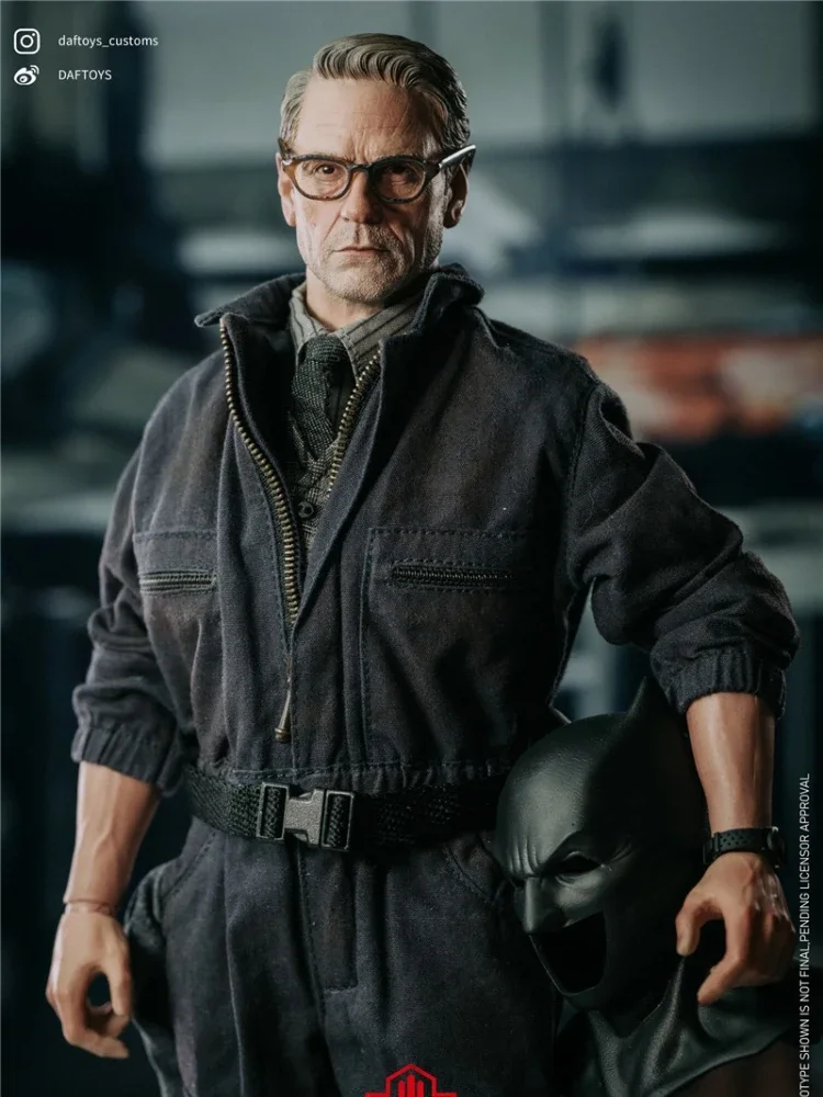 

Оригинальные игрушки Дафа X E.Joe Custom F026 1/6 Лига Справедливости Батлер Альфред Аниме Фигурка модель настольное украшение освещение