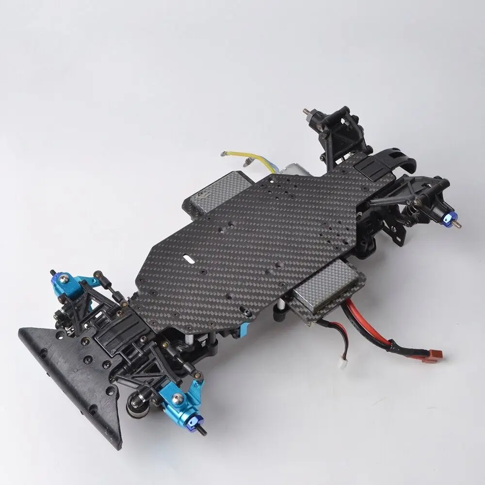 TAMIYA TA02 RCカーセット EmbieRacing Tamiya TA02 Carbon Chassis Rebuild Kit
