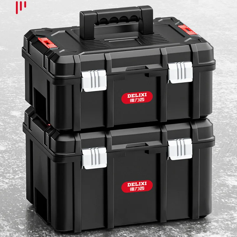 

Plastic Protective Tools Box Rigid Case Large-capacity Waterproof Safety Parts Organizer Empty Plastic Portable Carry Toolbox