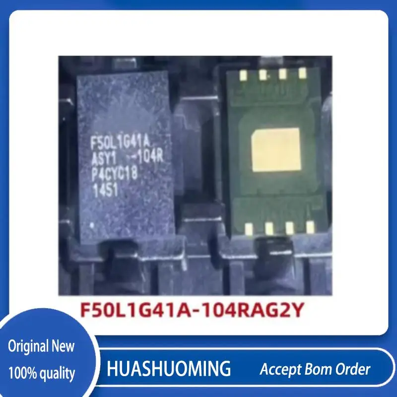 

10Pcs/LoT F50L1G41A F50L1G41A-104RAG2Y F50L1G41A-104 LGA-8