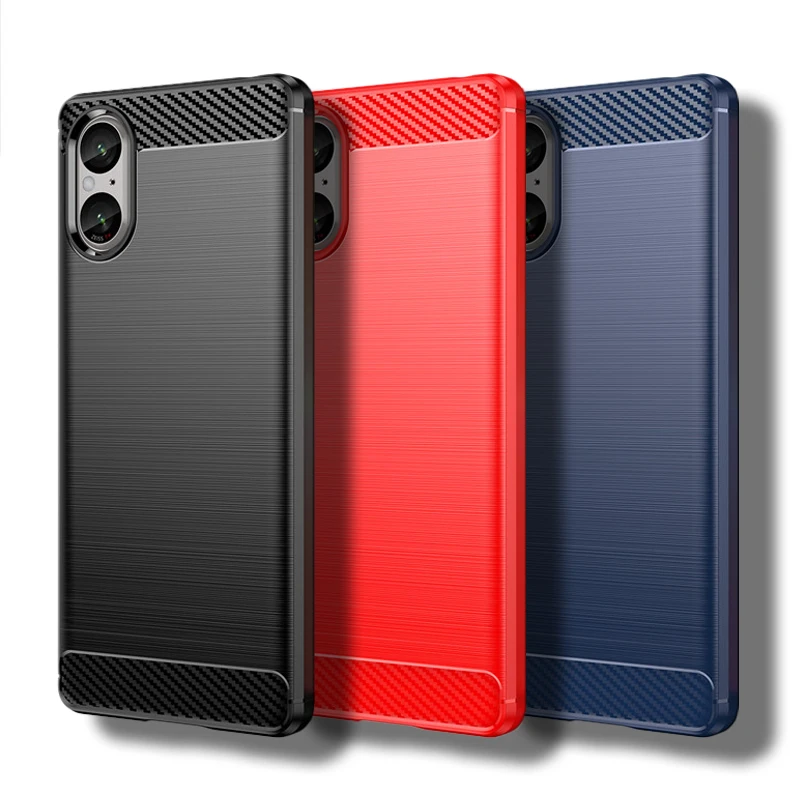 Per Sony Xperia 5 V 5G Custodia Per Sony Xperia 5 V Cover 6.1 Pollici Paraurti Protettivo In Silicone Morbido Antiurto Per Sony Xperia 5 V