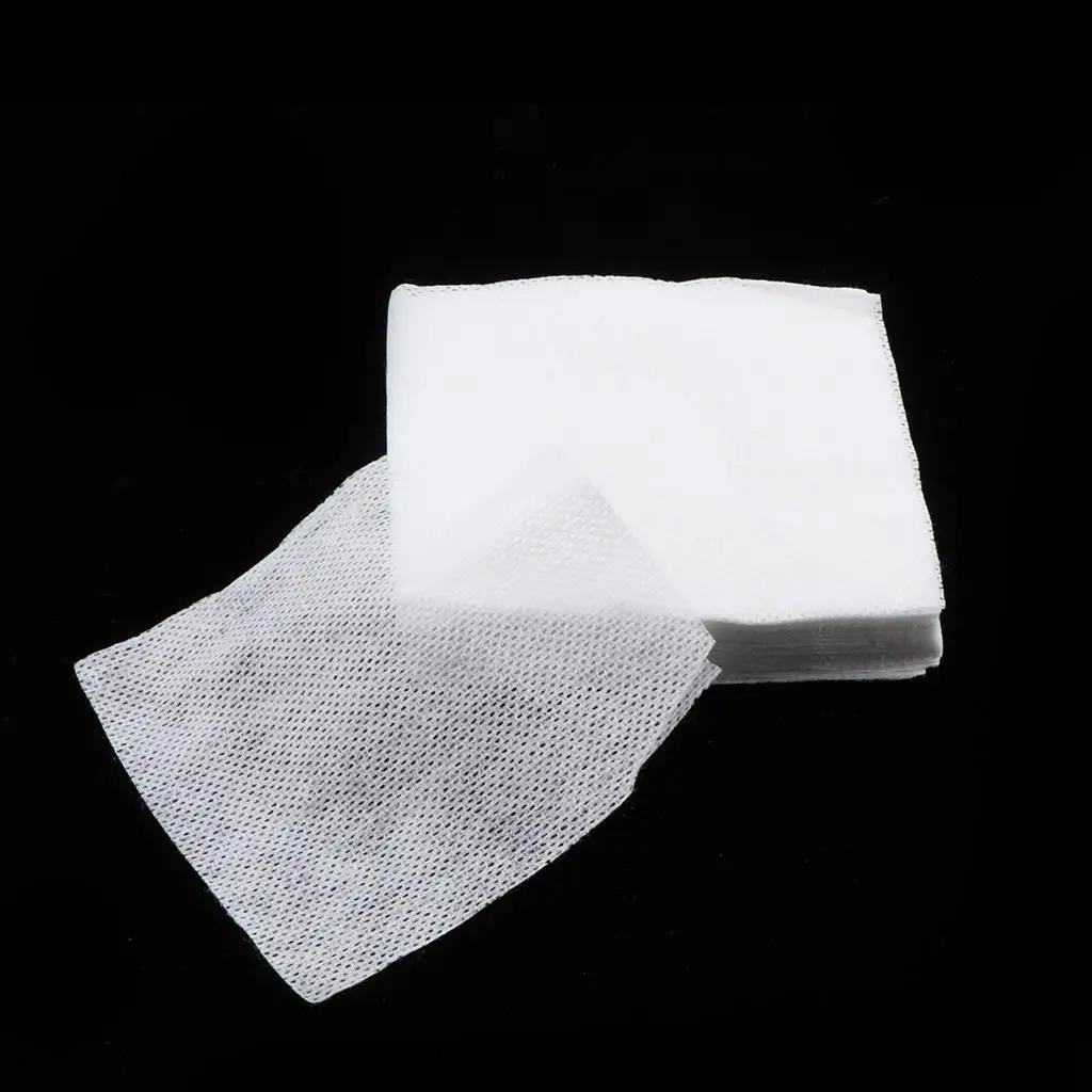 2-4pack 200x Disposable Face Cleansing Makeup Removing Square Cotton Pads Nail