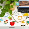 Back to School Theme Self-Adhesive Sticky Notes Notepad Writing Memo Pads for Back to School Party Supplies 3