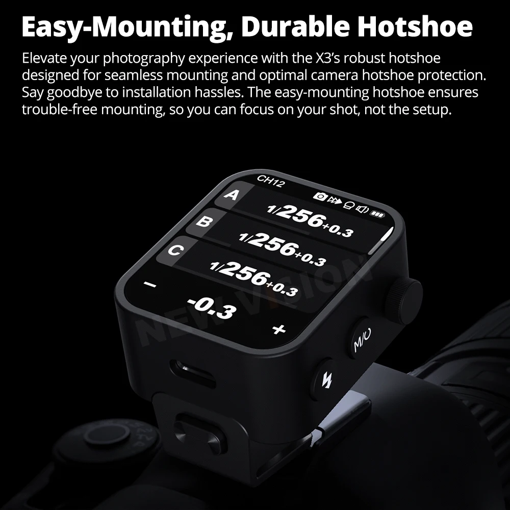 Godox  ÷ Ʈ OLED ġ ũ ۽ű,  , ĳ   ʸ, X3 TTL HSS 2.4G