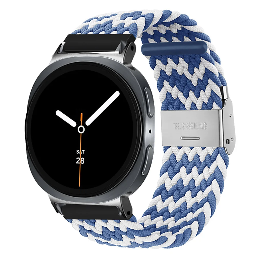 Premium Woven Nylon Strap with Stainless Steel Buckle