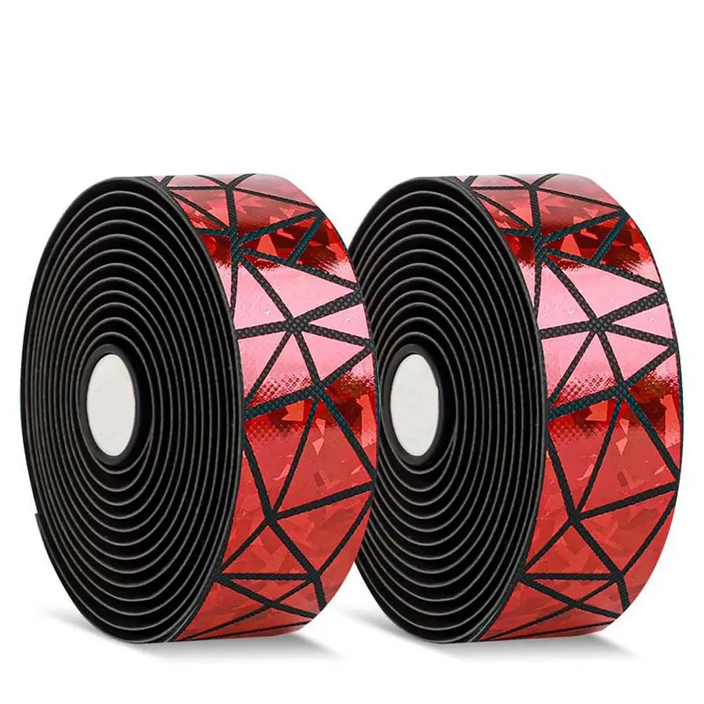 

2 Bar Plug Strap Tape Wrap Non-Slip Metal Gradient Bicycle Accessories Handle Bar Belt Bike Bar Tape Bicycle Handlebar Tape