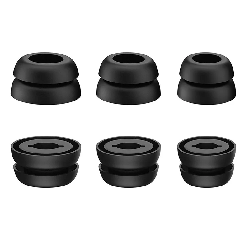 3 Paia Di Auricolari In Silicone Per Cuffie Samsung Galaxy Buds Pro, Nero