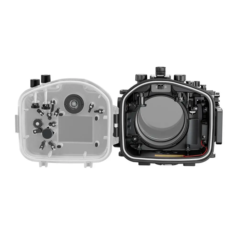 Seafrogs 40M/130FT Underwater Camera Housing Diving Case For Sony A7R III PRO Wi