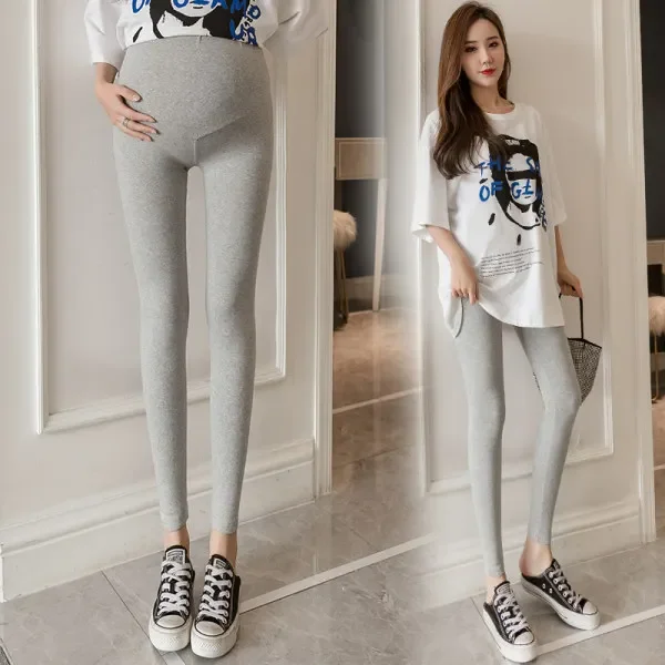 Summer Maternity Pants Size   Loose for Pregnant Women   Spring Pregnancy Clothes Blend Side Trousers 5