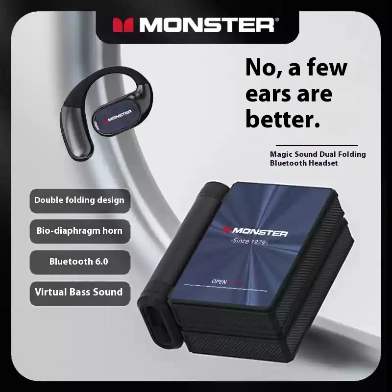 モンスター AC530 Bluetooth イヤホン非耳骨伝導ワイヤレススポーツ