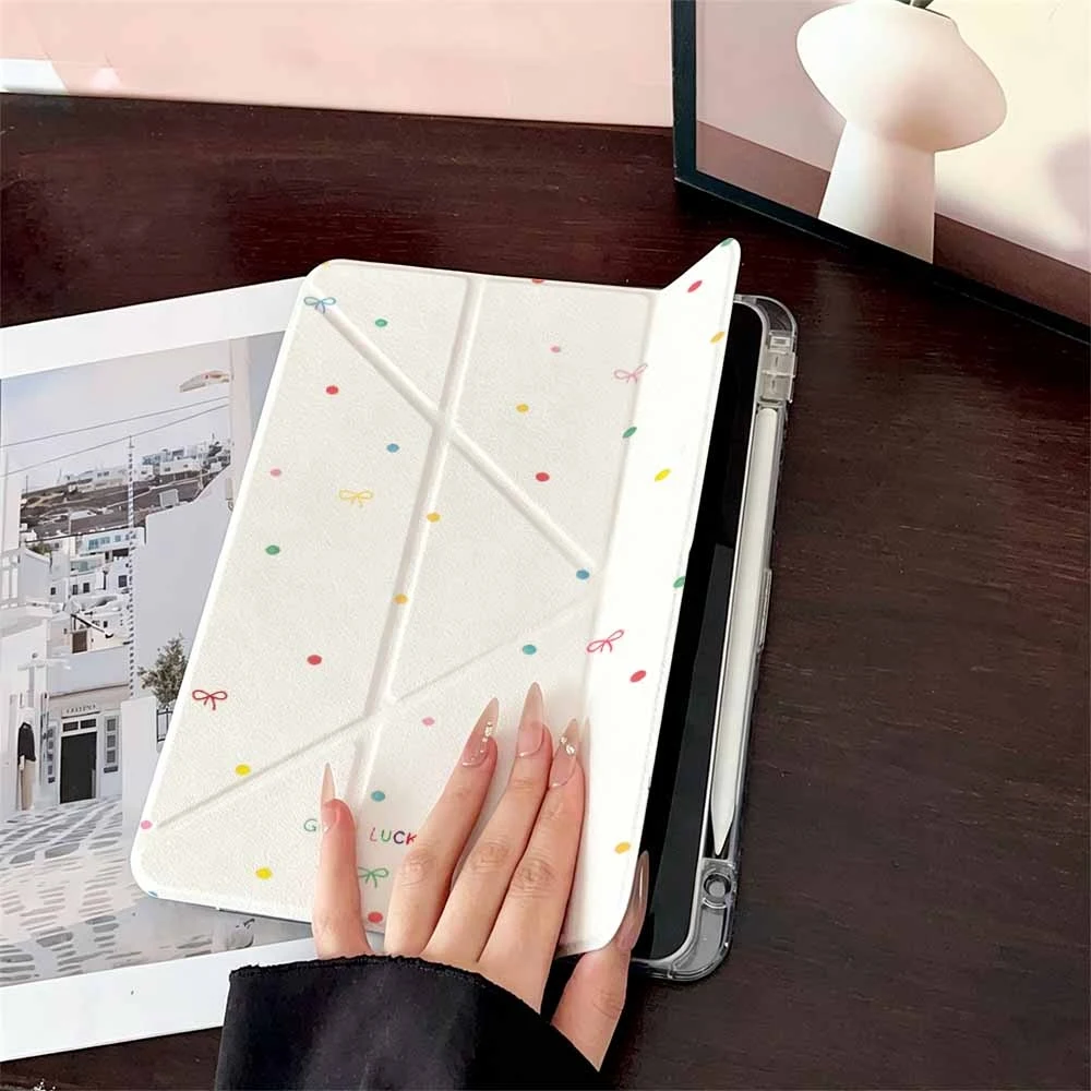 Premium Protective Tablet Case with Pen Slot - Good Luck Edition