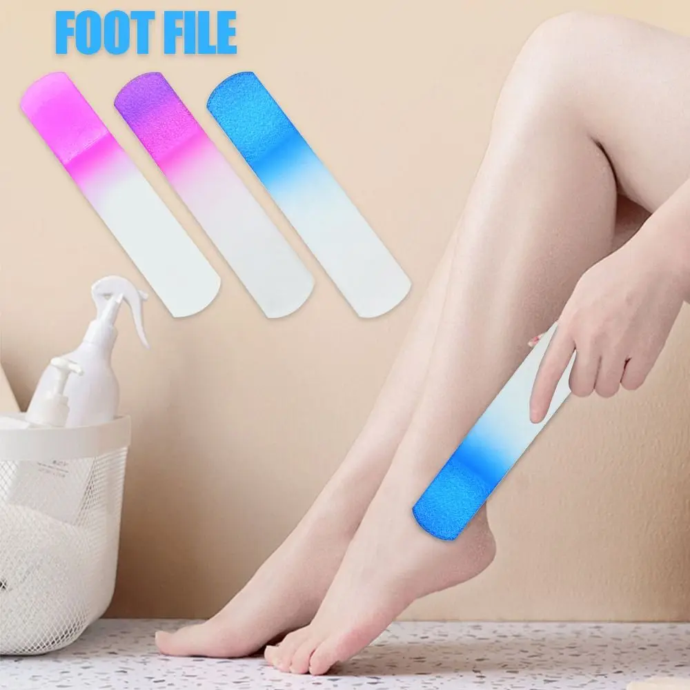 

Gradient Glass Tool Hard Skin Remover Pedicure Foot Skin Care Foot File Callus Remover