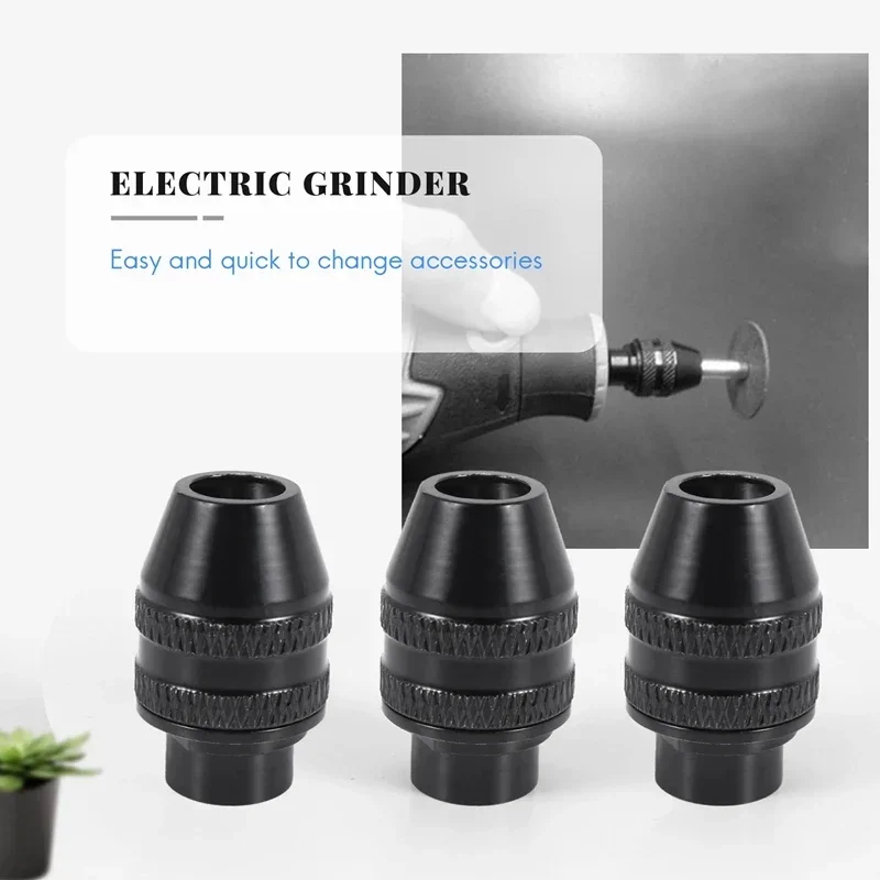 Multi Quick Change Keyless drill chuck adapter Universal Chuck Replacement for Dremel 4486 Rotary Tools 3000 4000 7700 8200