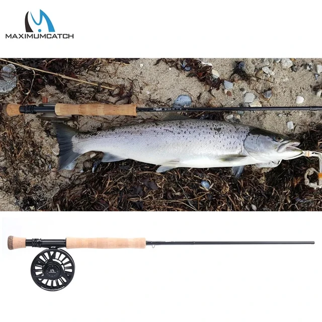 Maxcatch Fly Rod Saltwater Rod 8/9/10wt 9ft Graphite IM10 Fast Action Fly Saltwater Fly Fishing Rod Graphite Fishing Rods & Poles 2