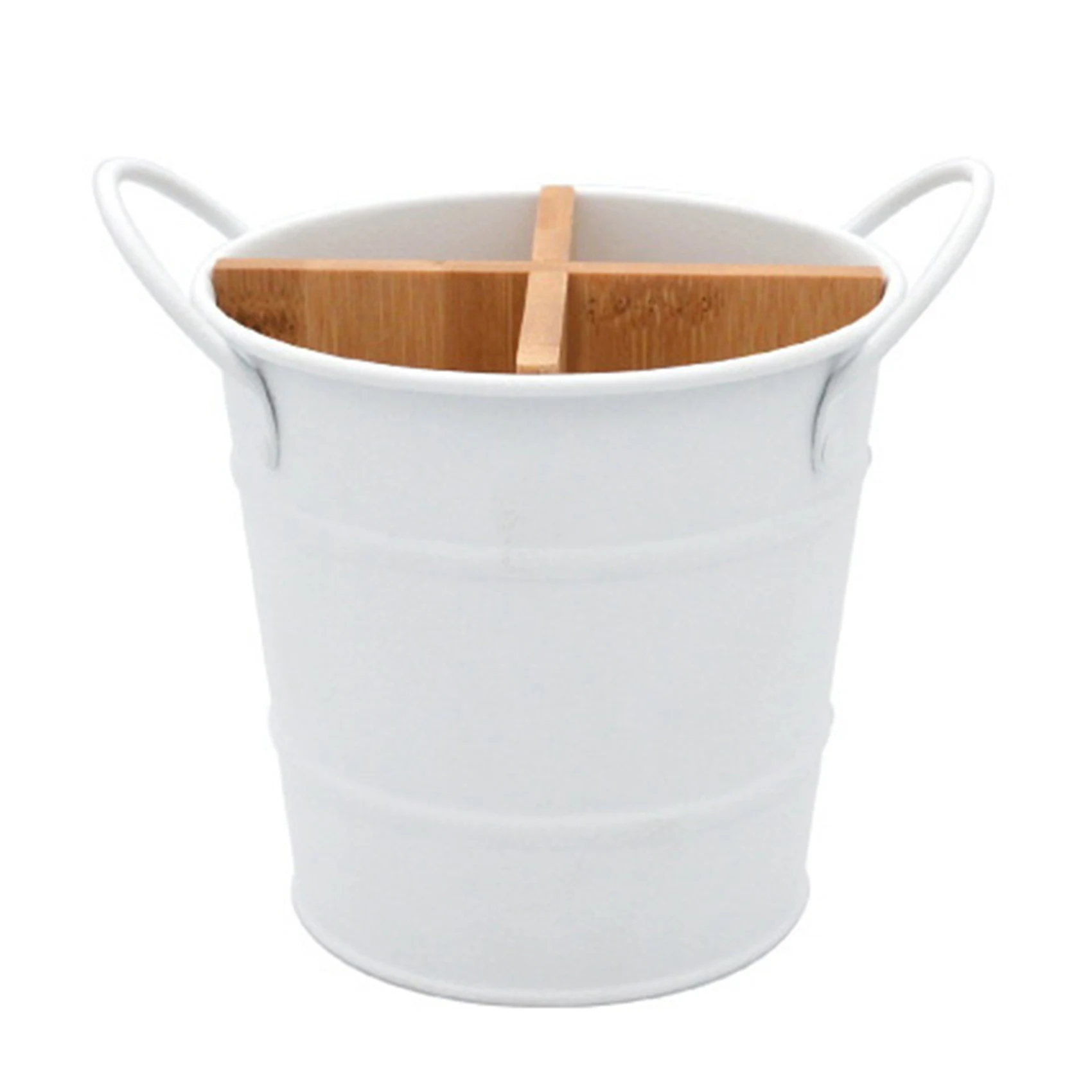 

Кухонный органайзер для столовых приборов, подставка для ножей, держатель для хранения, отдельная стандартная кухонная утварь, кухонный инструмент, ведро, белый