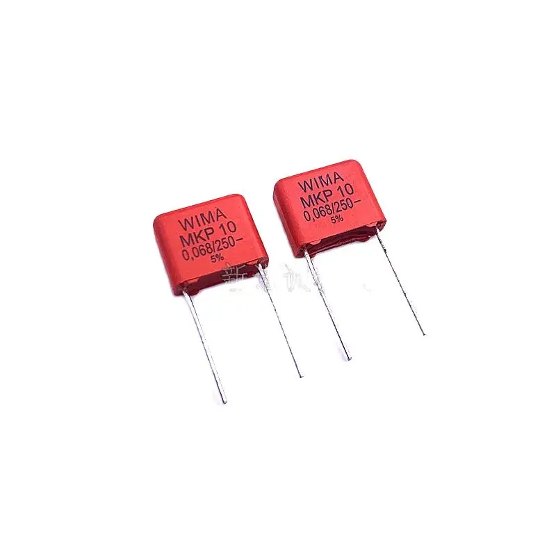 

10PCS/Weimar Capacitor WIMA 683 250V 0.068UF 250V 68nF MKP10 Foot Distance 10mm