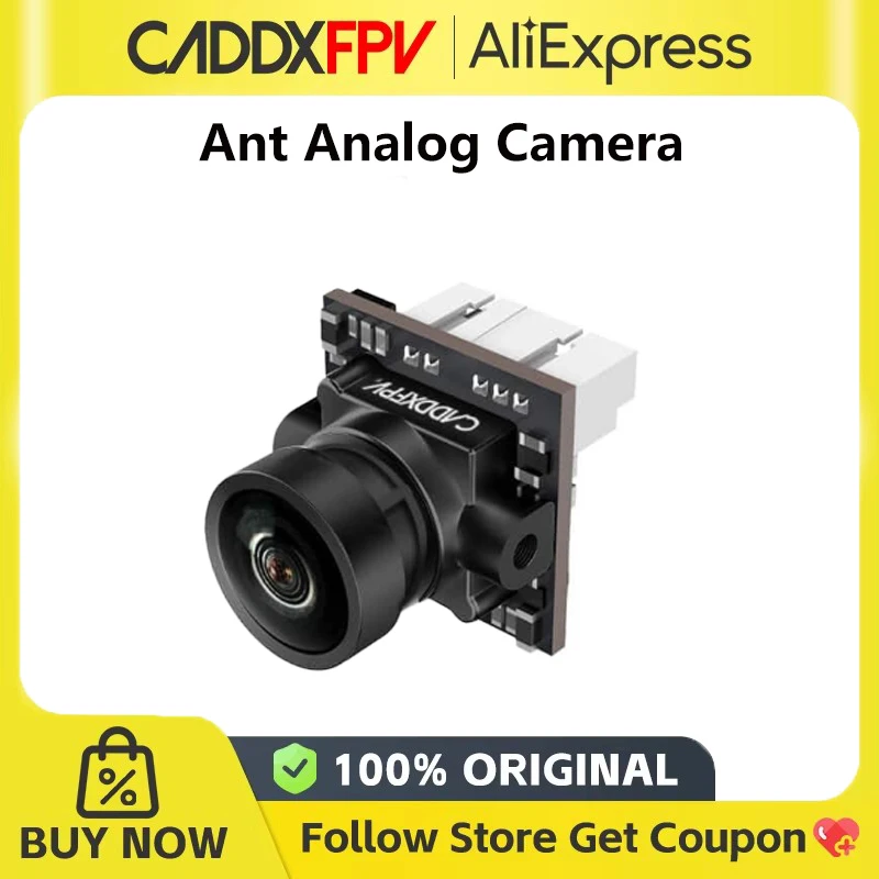 Caméra analogique CADDXFPV Ant Lite pour drone FPV micro - 4:3/16:9